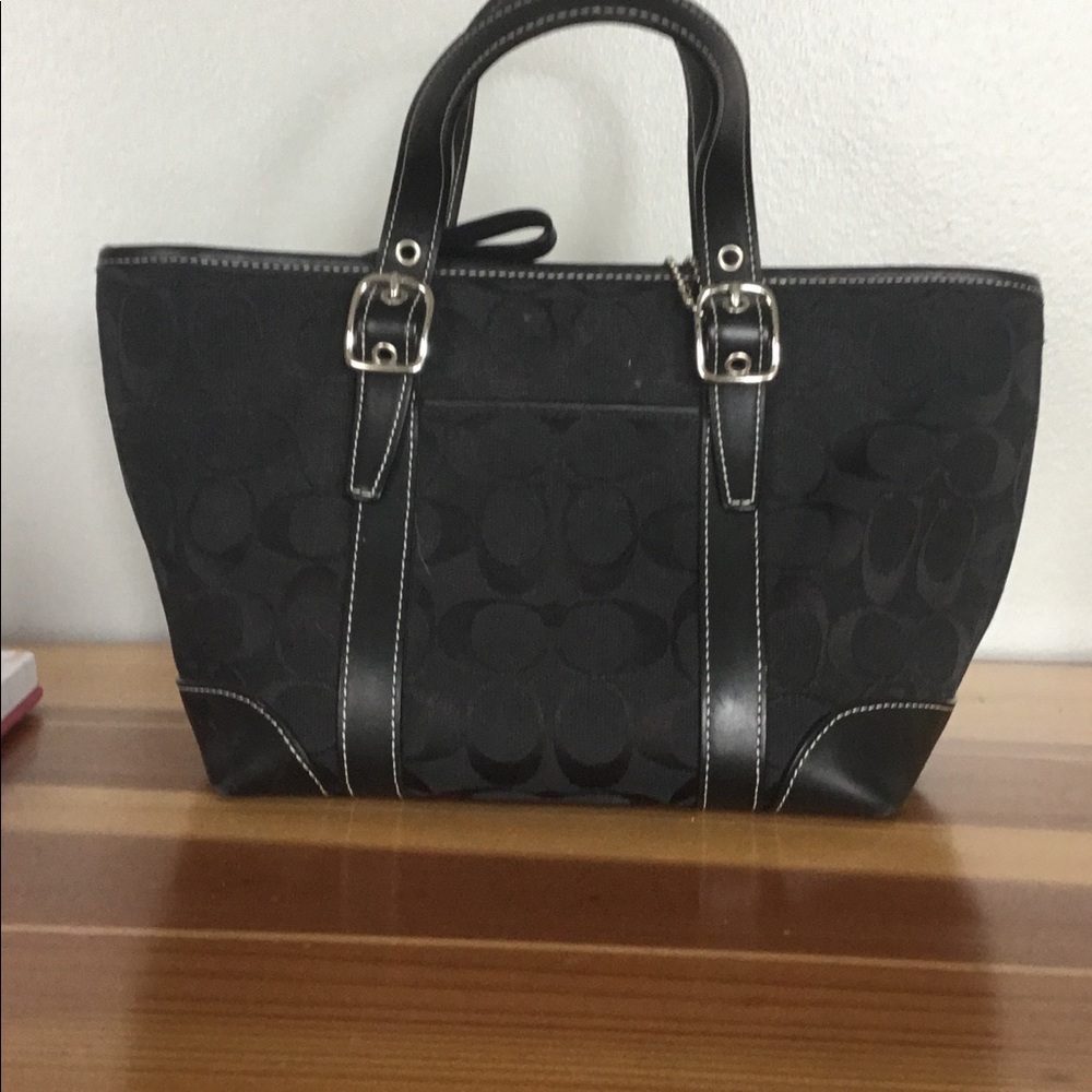 Authentic Coach Signature “C” Small Satchel